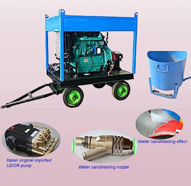Hydro Water Sand Blasting Machine Hydro Water Sand Blasting Machine